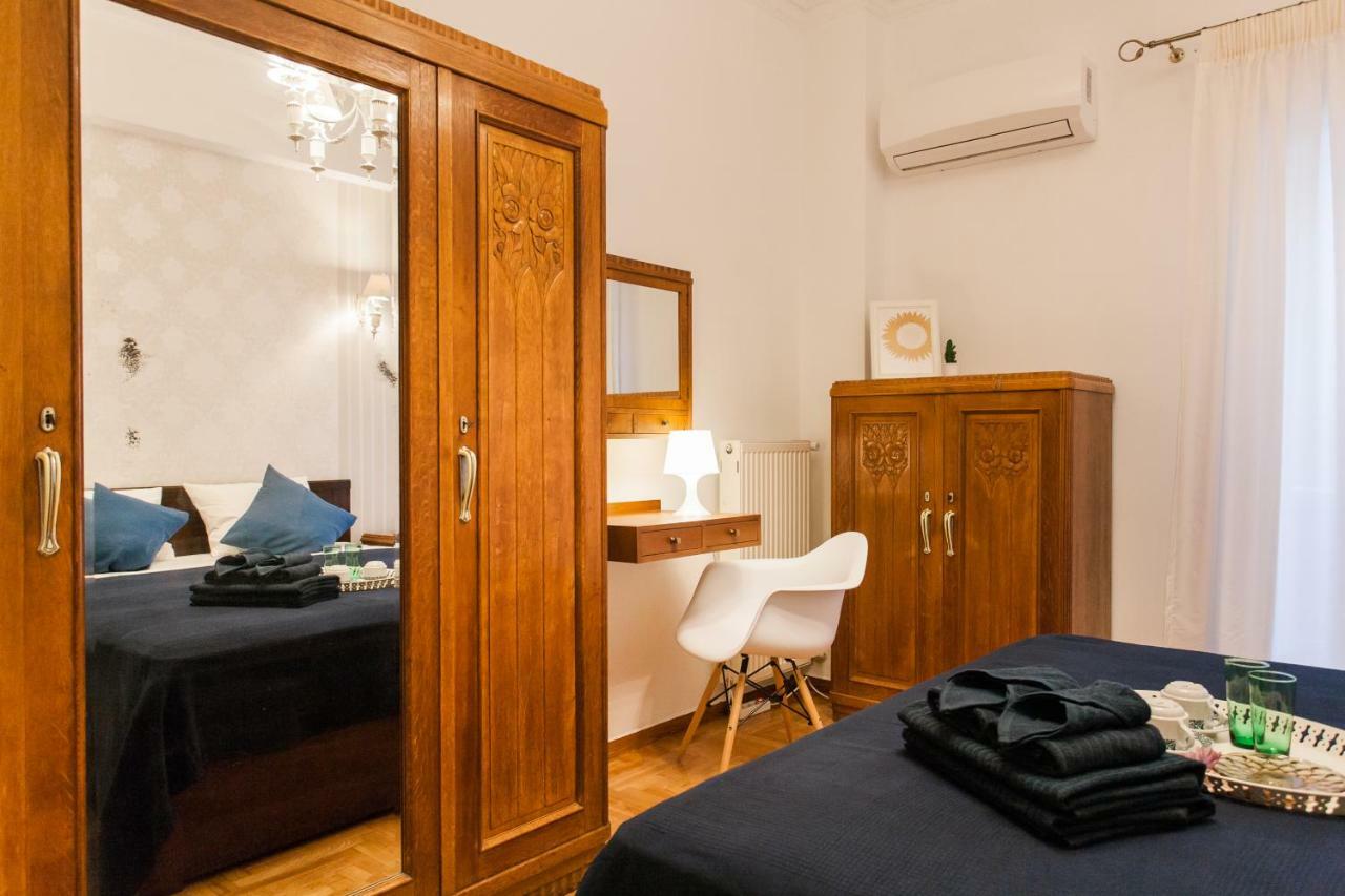 Classy And Stylish Private Apartment At Acropolis Museum Metro Station Aten Exteriör bild